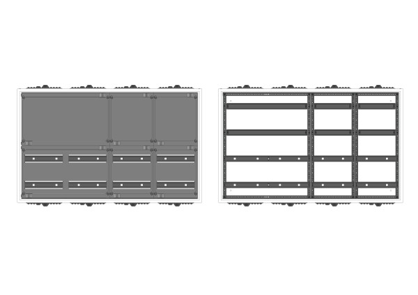 Automatenvert.-PS, AVB, BxHxT = 1050x650x230, S