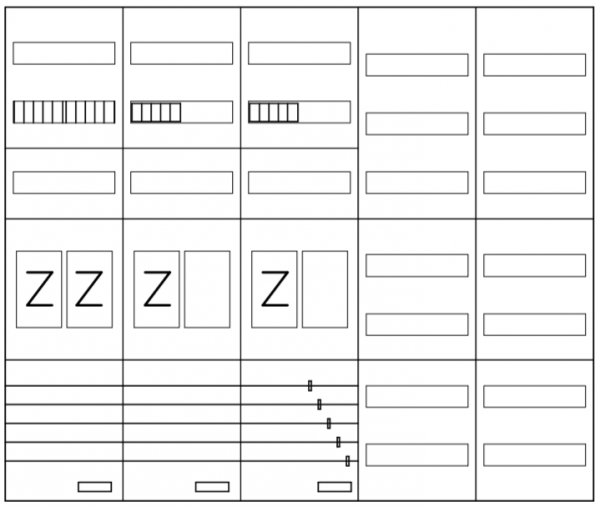 AEZ52-210-099, eHZ-Zählerverteilung