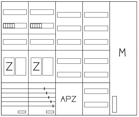 AEZ52-230-020, eHZ-Zählerverteilung