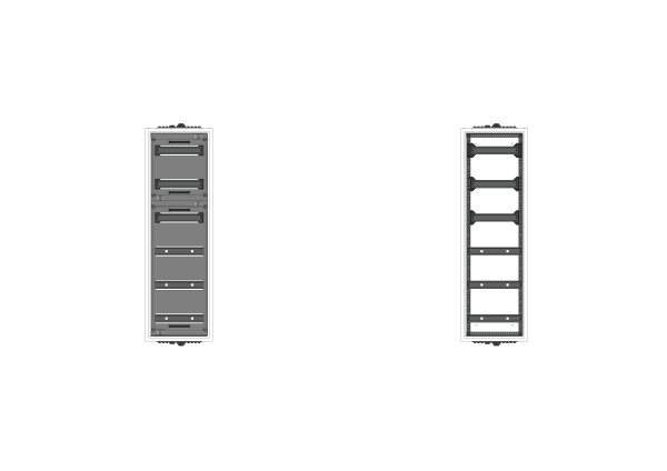 Automatenverteiler, AVK, BxHxT = 300x950x140