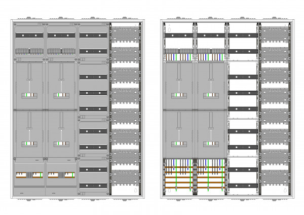 AZ82HS2M2-230, Zählerverteilung mit 3-Punkt
