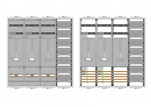 AZ42BM-230, Zählerverteilung mit 3-Punkt