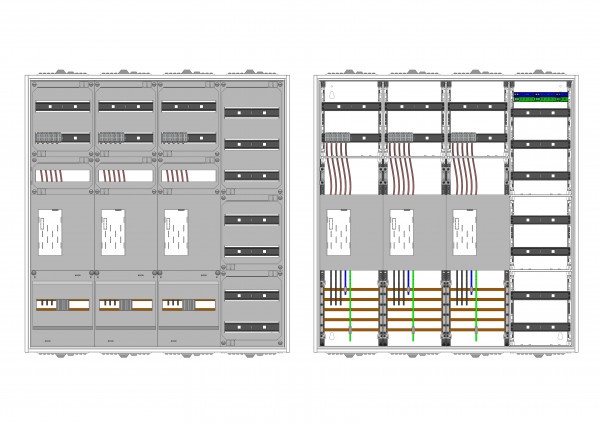 AEZ42-230-054, eHZ-Zählerverteilung